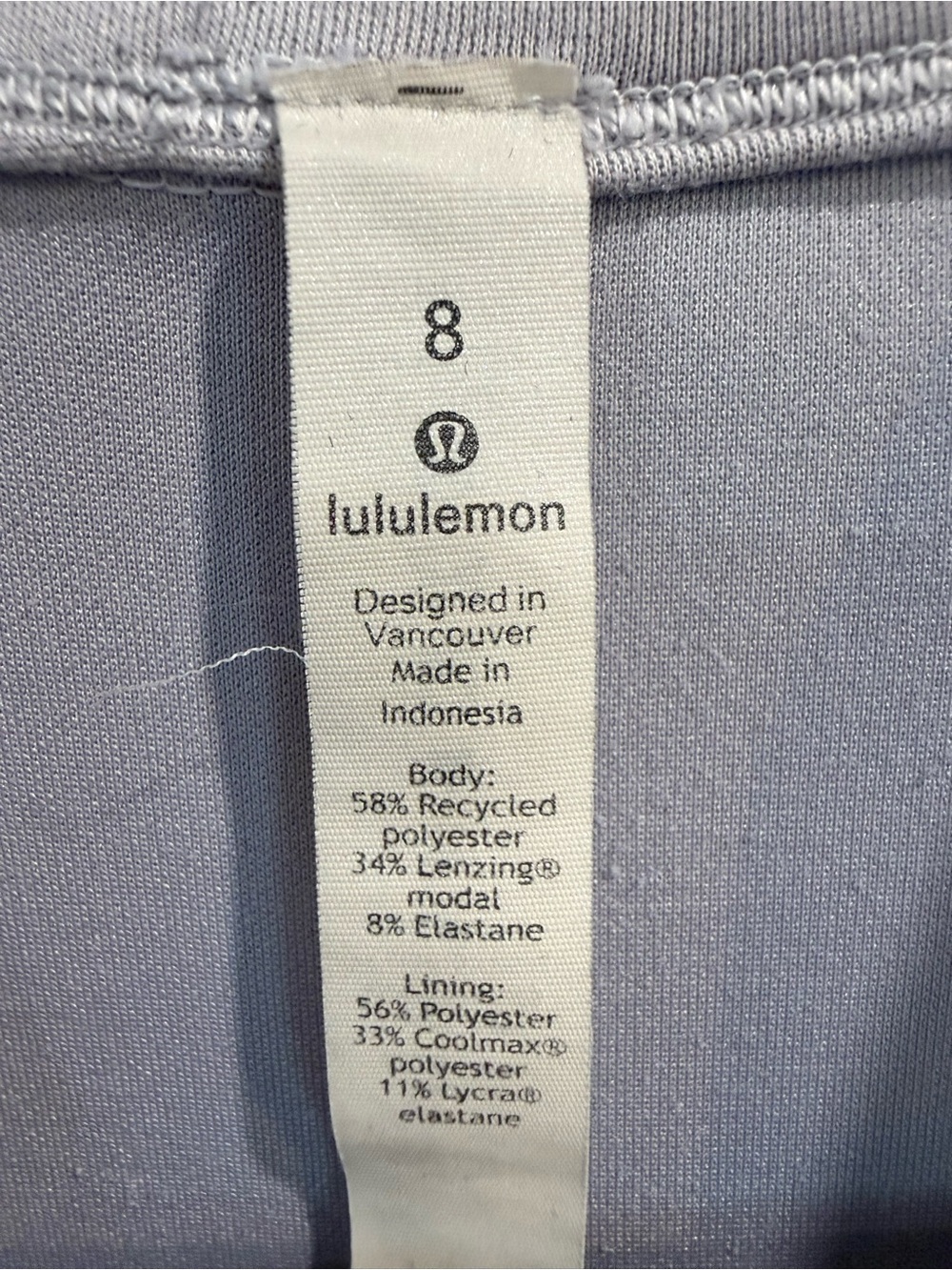 Lululemon Light Purple That’s a Wrap Jacket Size 8 - Picture 4 of 4